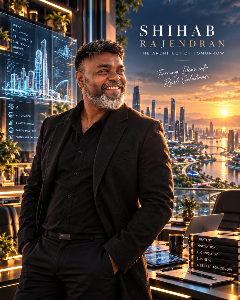 Shihab Rajendran - The Architect of Tomorrow